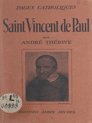 cover image of Saint Vincent de Paul